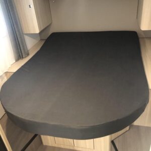 Queensbed, Eilandbed jersey 100 % katoenen hoeslaken Wit,Lichtgrijs of Antraciet